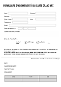 T�l�charger le formulaire d'inscription
